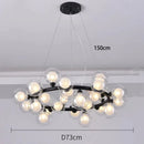 Axyaa Modern LED Pendant Chandeliers for Living and Dining Room Lighting