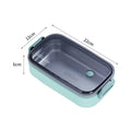 Axyaa Stainless Steel Lunch Box: Portable Microwavable Bento Food Storage, 1/2 Layers Grids