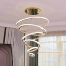 Axyaa LED Pendant Chandeliers for Staircase | Modern Home Decor Hanging Light