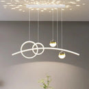 Axyaa Modern Dine Pendant Light Chandelier - Indoor LED Ceiling Lamp