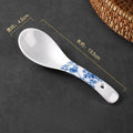 Axyaa Ceramic Kitchen Tableware Set: Ladle, Chopsticks, Soup Spoon Kit