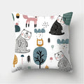 Axyaa Decorative Cushions Pillowcase - Soft Polyester Throw Pillow Cover for Sofa Décor