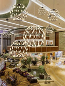 Axyaa Nordic LED Pendant Light: Modern Design for Restaurant, Cafe, and Mall