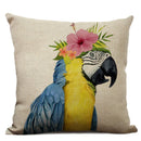 Axyaa Nordic Animal Cushion Cover 45x45cm Linen Pillowcase