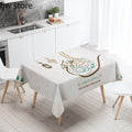 Axyaa Ramadan Kareem Mosque Decorative Tablecloth