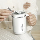 Axyaa Large Capacity Coffee Mug with Handle Stainless Steel Cup