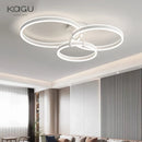 Axyaa Modern LED Chandelier for Living Room Bedroom Ceiling Lighting