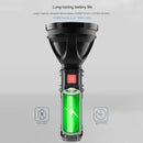 Axya Rechargeable LED Tactical Flashlight Waterproof Torch & Battery