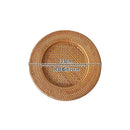 Axyaa Rattan Storage Tray: Handmade Creative Organizer for Home and Dining Décor