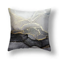 Axyaa Marble Pattern Cushion Cover Set for Home Decor