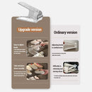 Axyaa Double-layer Adjustable Shoe Slots Cabinet for Closet Organization