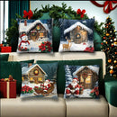 Christmas Snow View Pillowcase - Axyaa Branded Cozy Home Decor