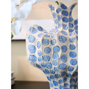 Axyaa Pomegranate Pot Ceramic Vase: Chinese-style Handmade Retro Home Decoration Flowerpot