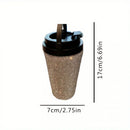 Axyaa 12oz Rhinestone Stainless Steel Thermal Tumbler Mug with Handle