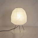 Axyaa Wabi Sabi Rice Paper Table Lamps Noguchi Inspired LED Desk Lamp