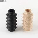 Axyaa Cave Stone Vase Plant Pot | Table Decoration Floral Vases Room Decor