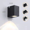 Axyaa Outdoor Adjustable Wall Sconces for Staircase, Terrace, Garden