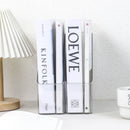 Axyaa Desktop File Holder Vertical Storage Rack Office Organizer Stand Shelf