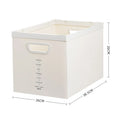 Axyaa Clothing Storage Box - Stackable Wardrobe & Kitchen Organizer