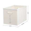 Axyaa Clothing Storage Box - Stackable Wardrobe & Kitchen Organizer
