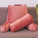 Axyaa Waist Reading Pillow with Armrest - Removable Long Backrest for Maximum Comfort