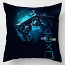 Axyaa Gamer Grip Square Pillowcase | Anime Style | TV Game Fan | 45x45 Cushion Cover