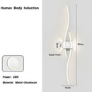 Axyaa LED Wall Light for Bedroom Living Room Minimalist Modern Design