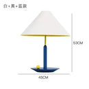 Axyaa Bamboo Hat LED Desk Lamp for Living Room and Bedroom Lighting