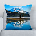 Axyaa Mountain Forest Lake Sofa Cushion Cover