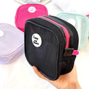 Axyaa Mesh Cosmetic Bag in Dopamine for Makeup and Toiletry Storage