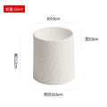 Axyaa Ceramic Stone Pattern Dessert Snack Sushi Plate for Molecular Cooking