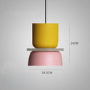 Axyaa Nordic LED Pendant Lamp for Living Bedroom Study Bar Dining Room