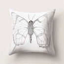 Axyaa Colorful Butterfly Pillowcase - Ins Style Creative Home Decoration