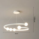 Axyaa LED Pendant Chandeliers for Modern Living and Dining Rooms