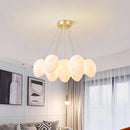 Axyaa Modern Indoor LED Chandelier Pendant Ceiling Light - Decorative Dining Room Lighting