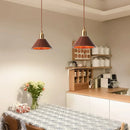 Axyaa Scandinavian White Oak Dining Table LED Pendent Lamps Bedside Retro Home Decoration