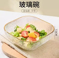 Axyaa 800ml Glass Fruit Plate High Beauty Tea Table Snack Plate