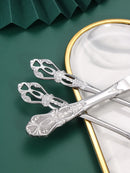 Axyaa 4pc Stainless Steel Court Tableware Set for High-Grade Wedding Parties