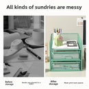 Axyaa File Tray Rack Organizer - Desktop Paper Sorter & Mail Stand