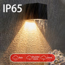 Axyaa Solar Garden Wall Light with Sunlight Sensor for Outdoor Decor