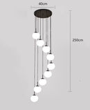 Axyaa Modern Pendant Light Chandelier LED Ceiling Lamp for Indoor Dining Room
