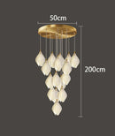 Axyaa Modern LED Pendant Light Chandeliers for Living Room