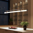 Axyaa Leather Strip Pendant Lights for Dining Room, Study Room, and Hotel Front Desk