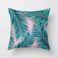 Axyaa Tropical Leaf Cactus Monstera Cushion Cover 45*45cm - Decorative Pillowcase
