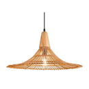 Axyaa Vintage Rattan Pendant Chandelier for Bedroom & Dining Room