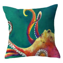 Axyaa Geometric Character Pillowcase | Sofa Home Decor Polyester Cushion