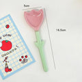 Axyaa Ceramic Tulip Spoon: Cute Kitchen Tableware Dessert Soup Spoon