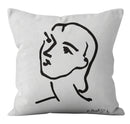 Nordic Abstract Geometric Lines Pillowcase for Home Decor - Axyaa