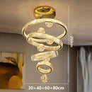Nordic Home Decoration Stair Chandelier Living Room Dining Pendant Lights Ceiling Light Axyaa