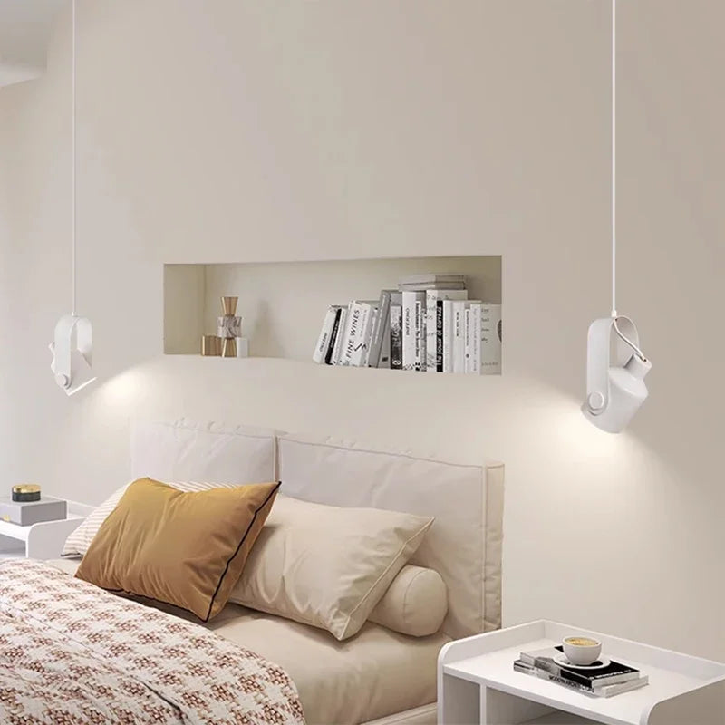 Axyaa Rotatable Iron LED Pendant Light for Home Fixture Illumination